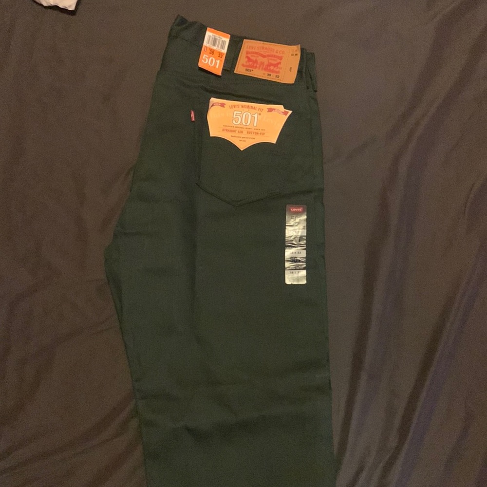 Levi button fly jeans